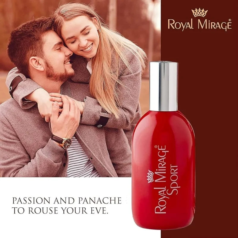 Royal Mirage Eau De Cologne Spray 120ml | Long-Lasting Unisex Perfume