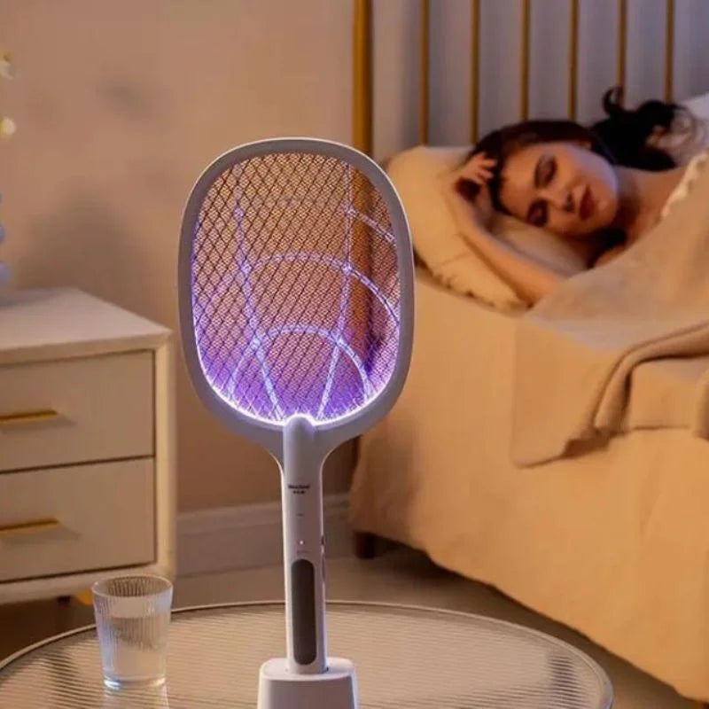 Nova USB Rechargeable Mosquito Racket | ME-903 Model | | Electric Insect Killer Swatter |  For Indoor & Outdoor Use