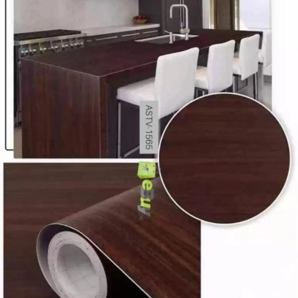 Self-Adhesive Wooden Sheet | Peel & Stick Wallpaper for Furniture Walls Kitchen Decor | YM505
