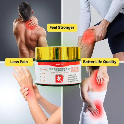 WEEDY Top Japanese Pain Gel | Rapid Relief from Muscle Tension | 50g