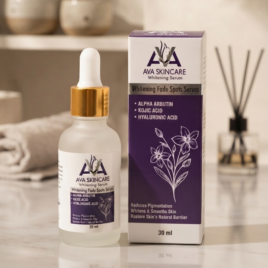 AVA Fade Spots Serum | Brightening & Dark Spot Care Serum | Hydrating Night Serum | 30ml