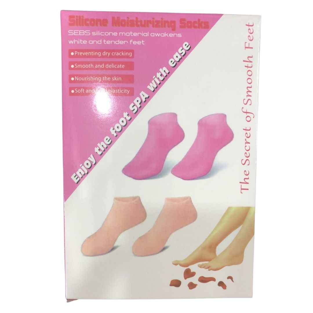 Silicone Jelly Socks | Ultra-Moisturizing Gel Foot Care & Spa Protector