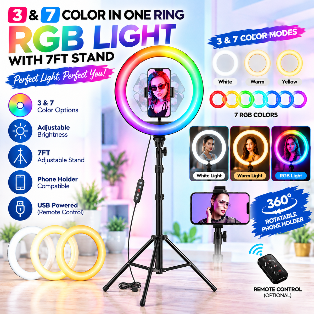 LED Ring Lights – Choose Your Light or Combo