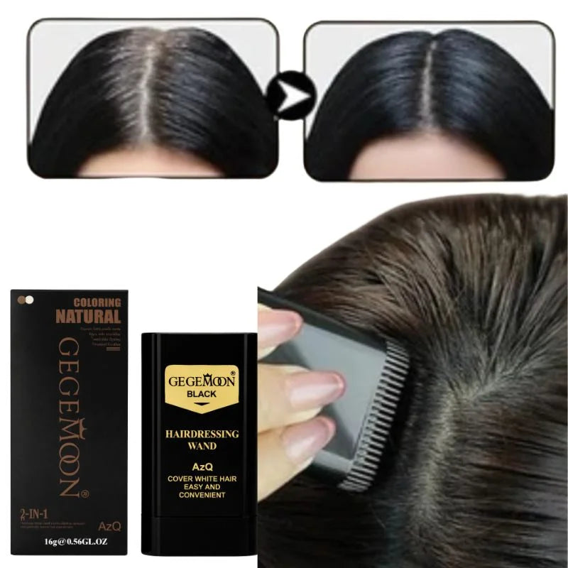 Temporary Hair Color Stick | Long-Lasting Gray Coverage