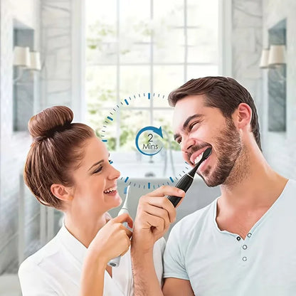 X3 Sonic Electric Toothbrush Rechargeable | USB Fast Charging Toothbrush with 5 Modes Deep Cleaning Whitening & Gum Care
