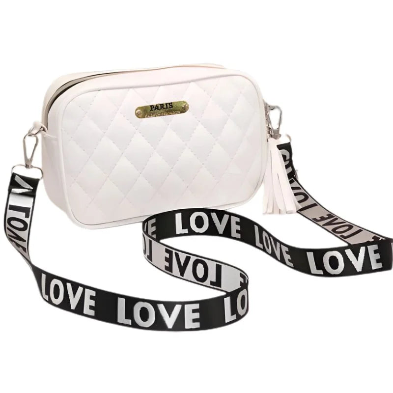 Black Leather Handbag for Girls & Women | Stylish Shoulder & Crossbody Bag | Daily Use & Gift