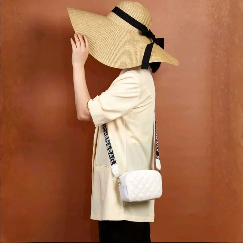 Black Leather Handbag for Girls & Women | Stylish Shoulder & Crossbody Bag | Daily Use & Gift