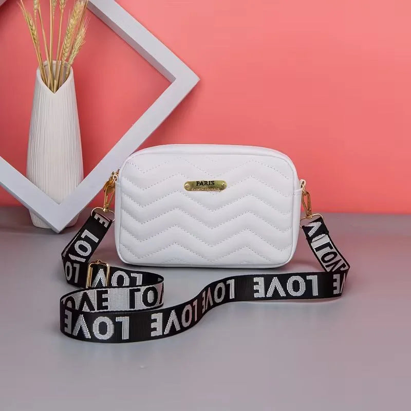 Black Leather Handbag for Girls & Women | Stylish Shoulder & Crossbody Bag | Daily Use & Gift