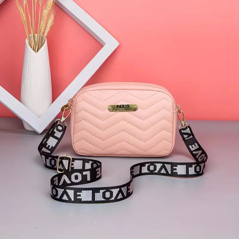 Black Leather Handbag for Girls & Women | Stylish Shoulder & Crossbody Bag | Daily Use & Gift