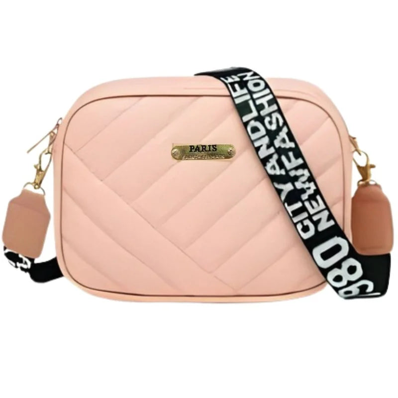 Black Leather Handbag for Girls & Women | Stylish Shoulder & Crossbody Bag | Daily Use & Gift