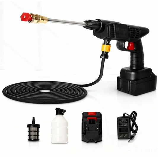 Automatic Cordless Car Wash Spray Gun 48Vf Pakistan | Wireless High Pressure Foam Jet Washer