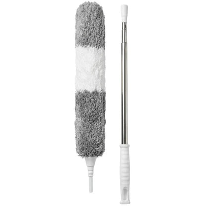 Extendable Microfiber Duster with Telescopic Handle | Long Reach, Bendable Head & Washable Cleaner