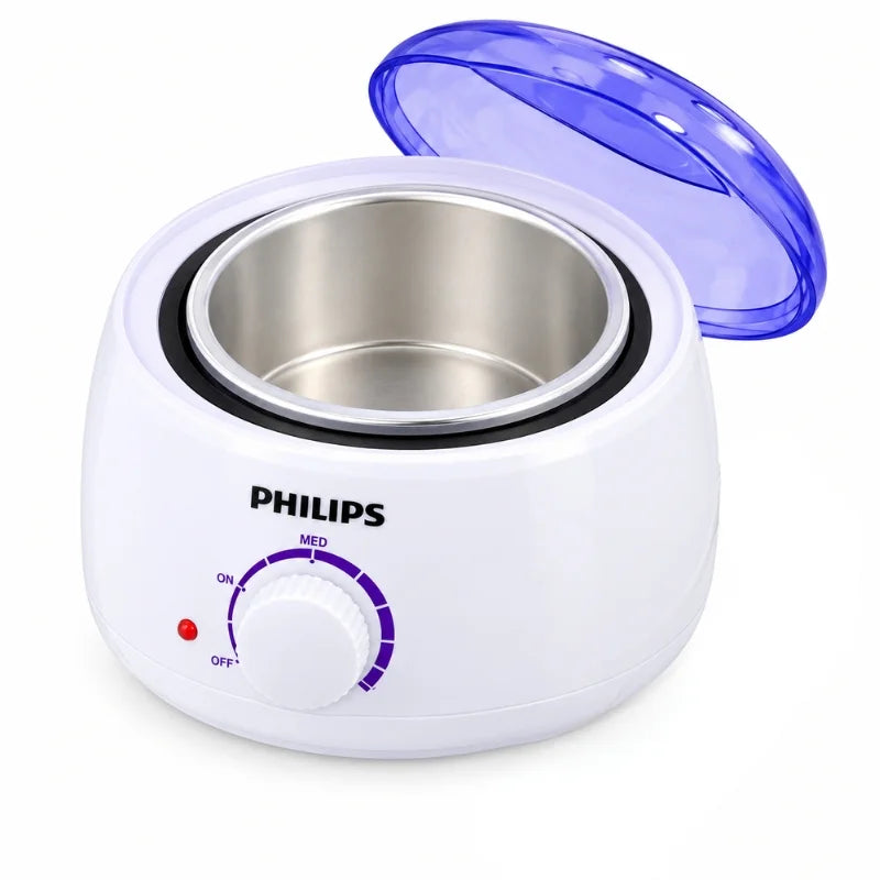 Remington Wax Melting Machine for Hair Removal |  Model FJF508-1 | Electric Wax Warmer with 2 Aluminum Pots | Adjustable Temperature Control up to 80°C | 100W