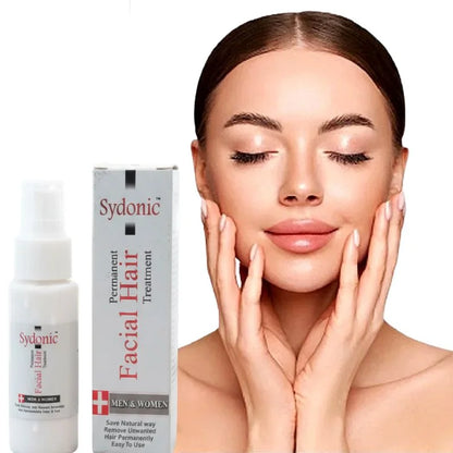 Sydonic Permanent Facial Hair Removal Cream | For Men & Women | Smooth & Painless