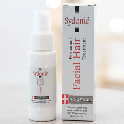 Sydonic Permanent Facial Hair Removal Cream | For Men & Women | Smooth & Painless