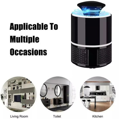 USB Mosquito Trap Lamp | UV LED Insect Killer with Suction Fan | Chemical-Free Fly & Bug Repellent