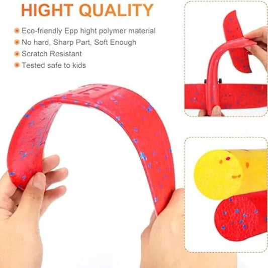 Catapult Gun Aircraft Toy for Kids | Foam Airplane Launcher Glider Flying Toy 2-in-1