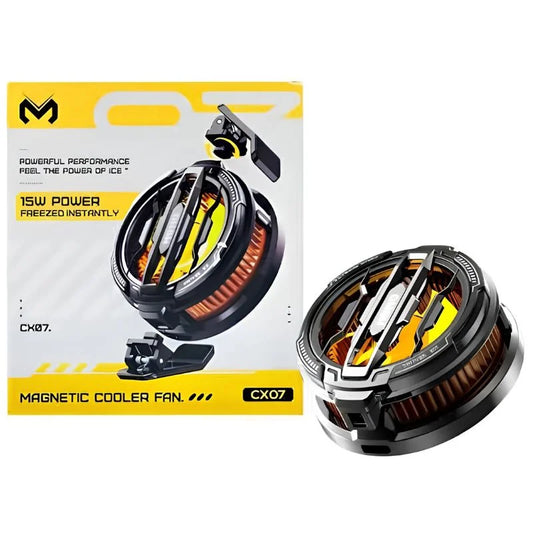 MEMO CX07  Mobile Cooling Fan 15W | Semiconductor Phone Cooler for Gaming | Magnetic Mobile Radiator for Android & iPhone