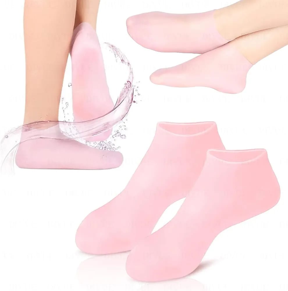 Silicone Jelly Socks | Ultra-Moisturizing Gel Foot Care & Spa Protector