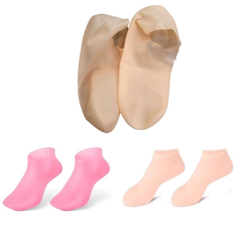 Silicone Jelly Socks | Ultra-Moisturizing Gel Foot Care & Spa Protector