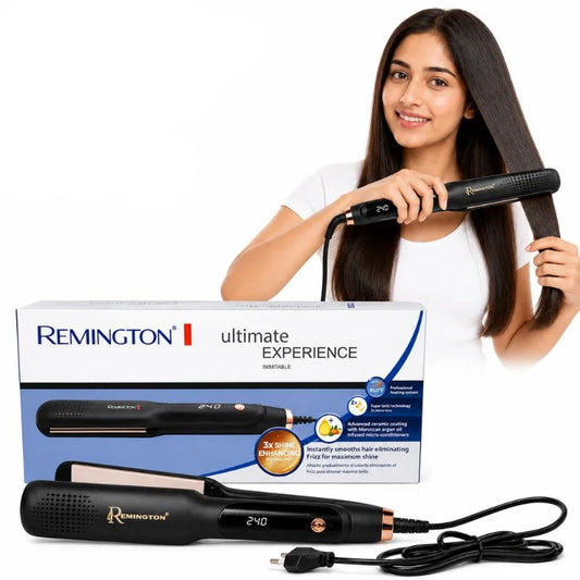Remington Keratin Protect Intelligent Hair Straightener | Model FR-2110 | Advanced Ceramic Plates with Heat Protection Technology