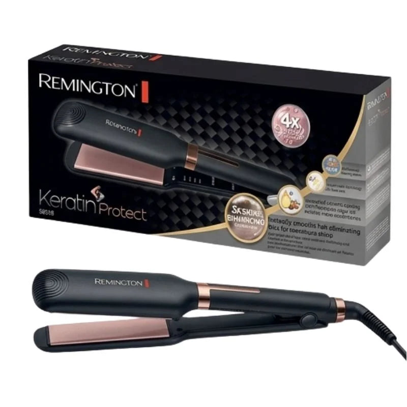 Remington Keratin Protect Intelligent Hair Straightener | Model FR-2110 | Advanced Ceramic Plates with Heat Protection Technology