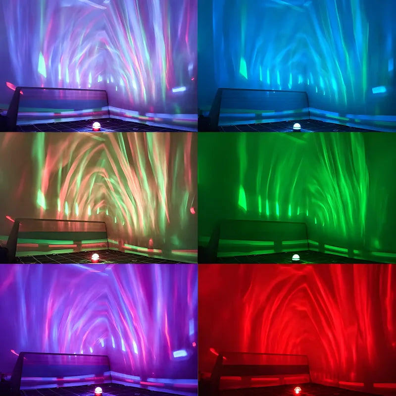 A7 LED Starry Projection Light with Remote Control | USB Galaxy Night Lamp