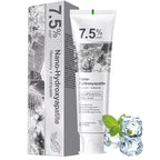7.5% Nano-Hydroxyapatite Toothpaste | Deep Cleaning & Advanced Enamel Protection | Fluoride-Free Mint Toothpaste for Sensitive Teeth | Fresh Breath & Daily Oral Care