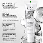7.5% Nano-Hydroxyapatite Toothpaste | Deep Cleaning & Advanced Enamel Protection | Fluoride-Free Mint Toothpaste for Sensitive Teeth | Fresh Breath & Daily Oral Care
