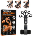 Adjustable Hand Grip Strengthener | Finger Exerciser & Hand Therapy Trainer | Grip Strength Trainer for Fitness, Rehabilitation & Arthritis Relief