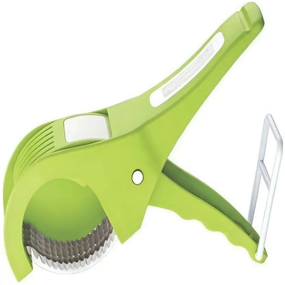 5 Blade Vegetable & Fruit Cutter and Slicer | Multipurpose Vegetable Chopper & Fruit Slicer |  Kitchen Cutter with 5 Stainless Steel Blades | Multiple Colors