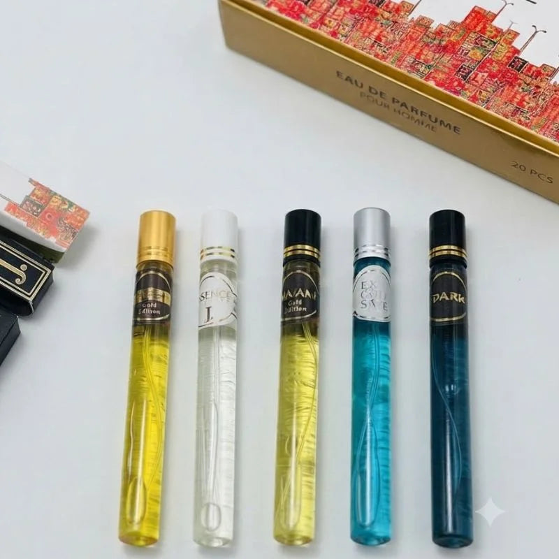J. Premium Fragrance Collection | 20 Pcs Long Lasting | Eau De Perfume Set for Men & Women | Luxury Gift Pack