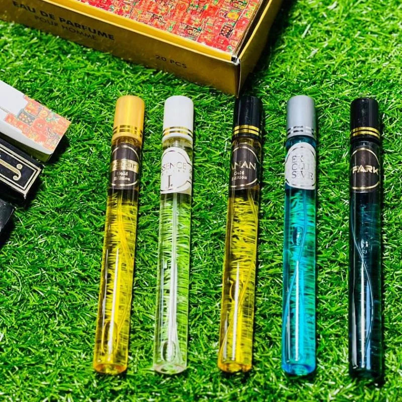 J. Premium Fragrance Collection | 20 Pcs Long Lasting | Eau De Perfume Set for Men & Women | Luxury Gift Pack